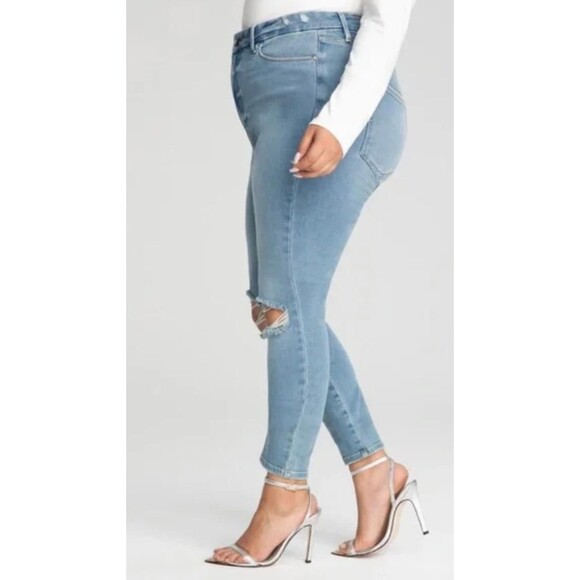 GOOD AMERICAN "Good Legs" Jeans, Size 24 - Picture 3 of 7